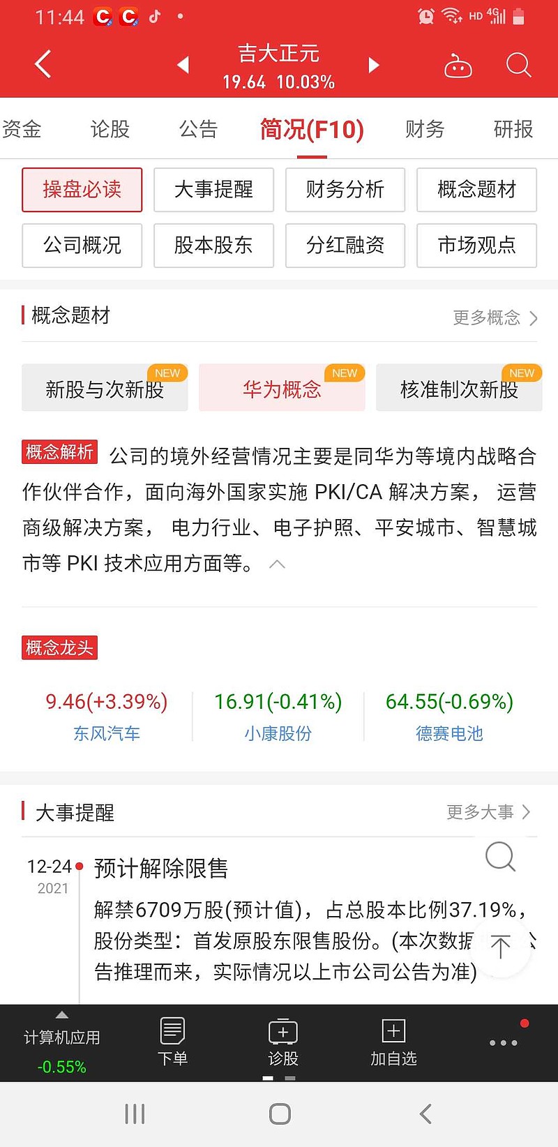 吉大正元：公司大股东为蚂蚁科技集团股份有限公司全资子公司