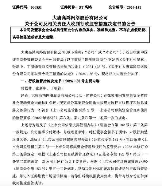 独董当选不足一周后，违规减持公司股票，亏损6279元！监管：责令购回