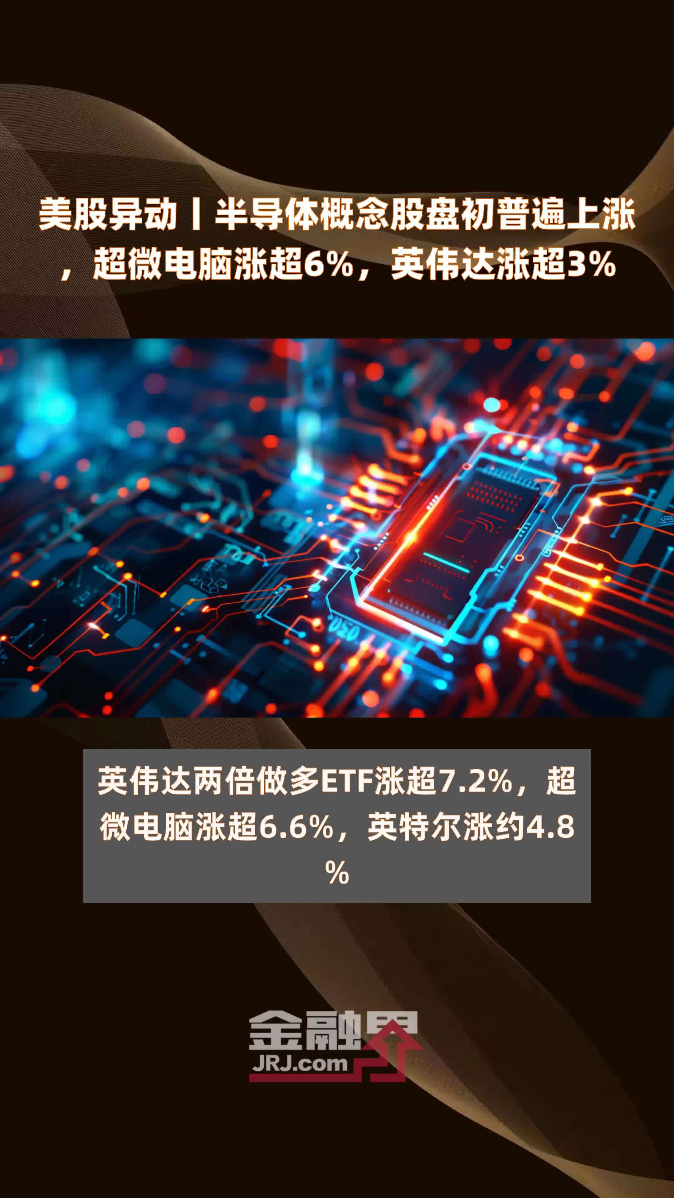 美股基本平开 英伟达涨超2%