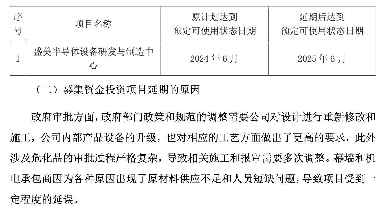 安诺其(300067.SZ)：部分募集资金投资项目拟延期