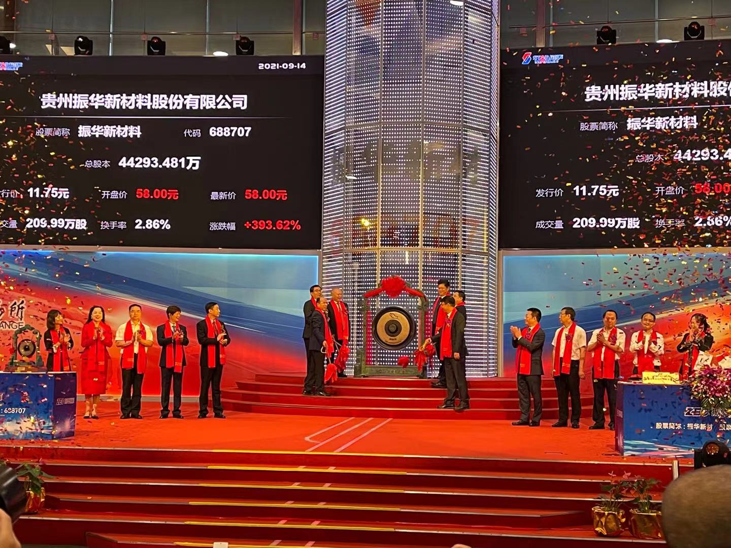 振华股份：向不特定对象发行可转换公司债券申请获上交所审核通过