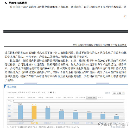 正海生物：公司产品以患者修复质量及临床实际效果为核心